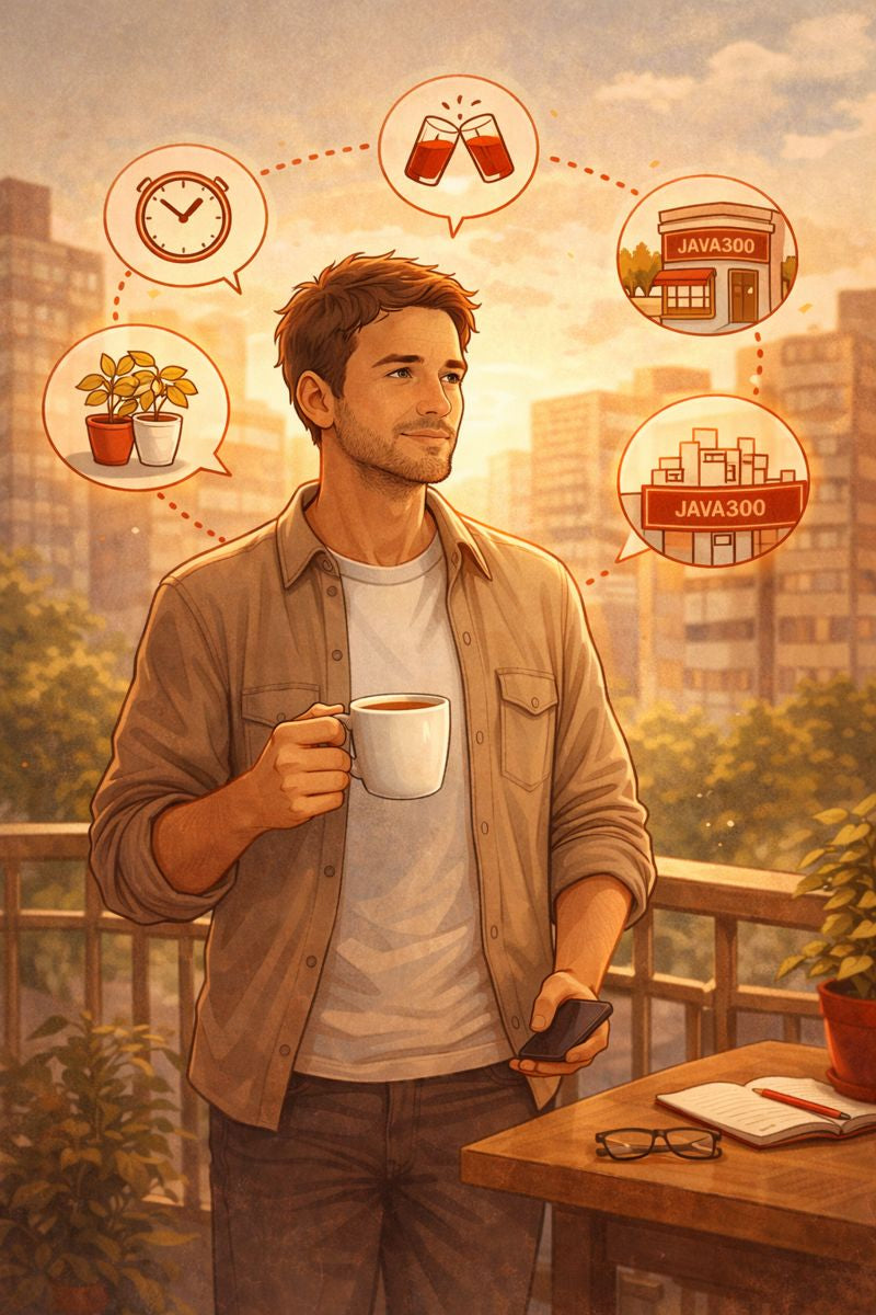 Un día normal siendo socio de Java 300